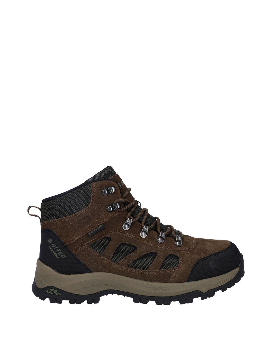Hi-tec Brown Bandera Exp Wide Waterproof Boots for men
