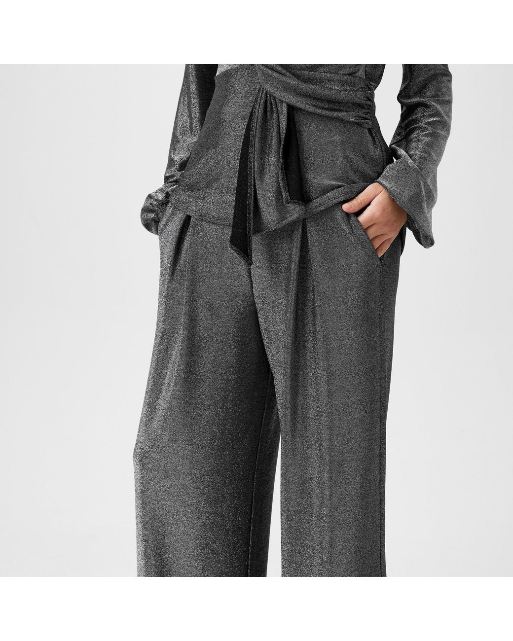 Biba Black Wide Leg Trouser