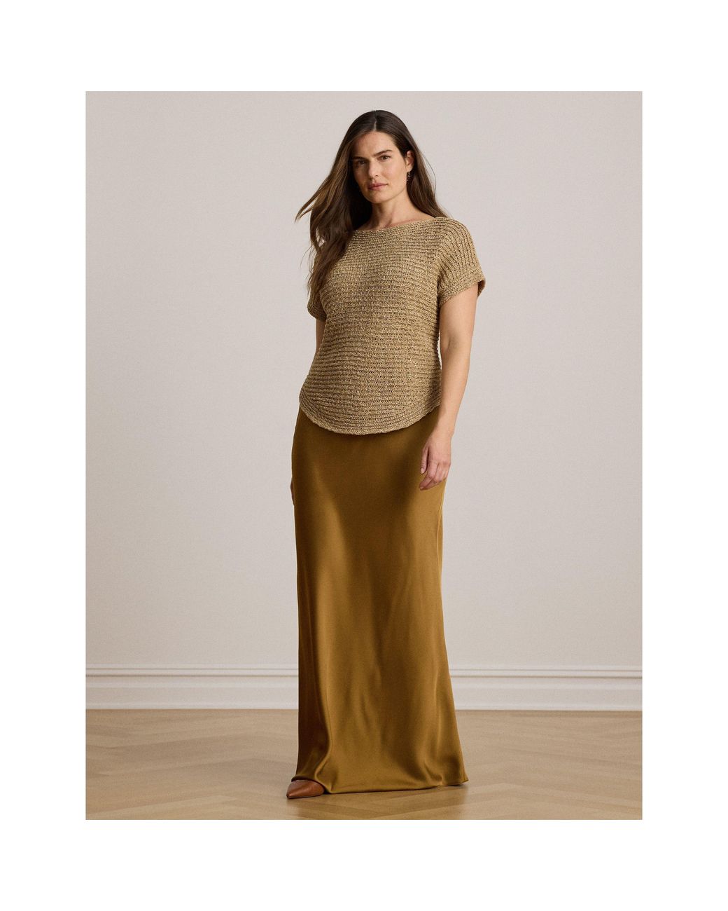 Ralph Lauren Green Maxi Skirt