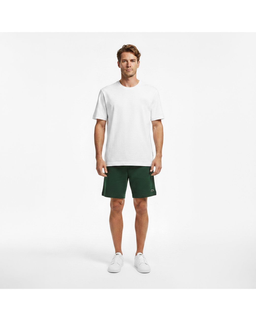 Lacoste White Small Logo T-Shirt for men