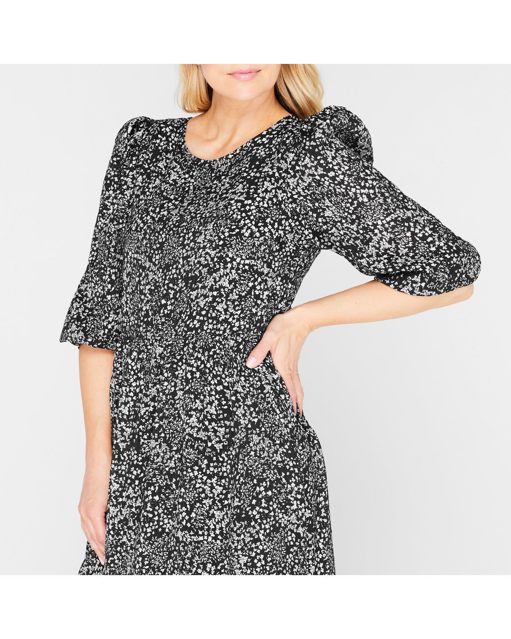 SELECTED Gray Viole Dress