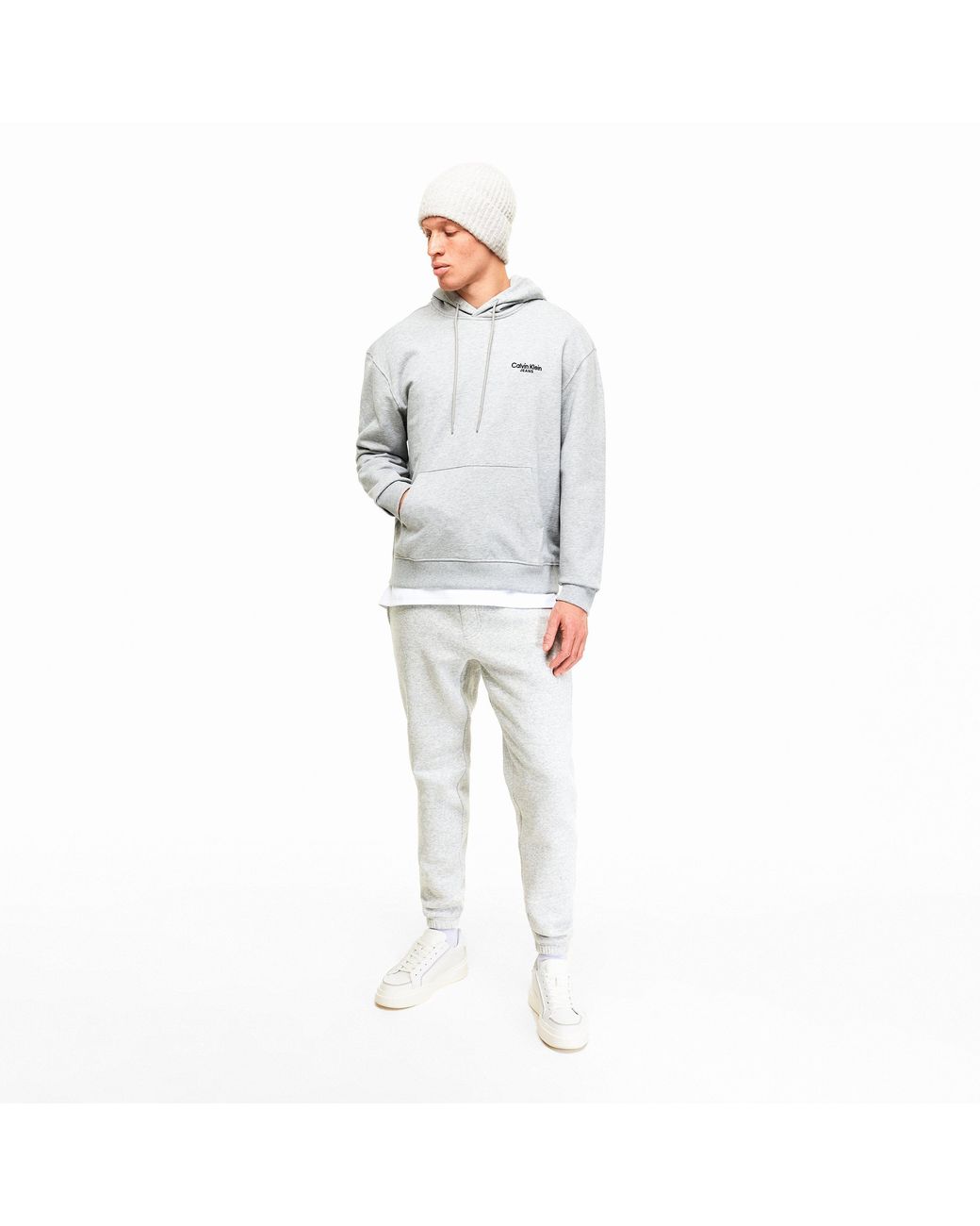 Calvin Klein White Chunky Low-Top Trainers for men