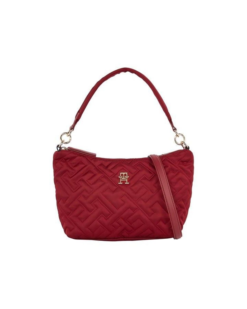 Tommy Hilfiger My Tommy Idol Shoulder Bag Mono in Red Lyst UK