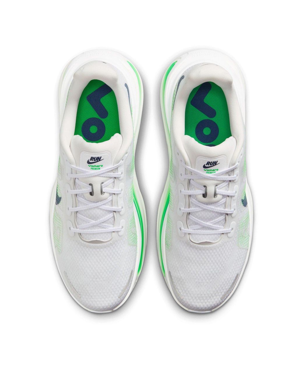 Nike Green Vomero Premium Road Running Shoes for men