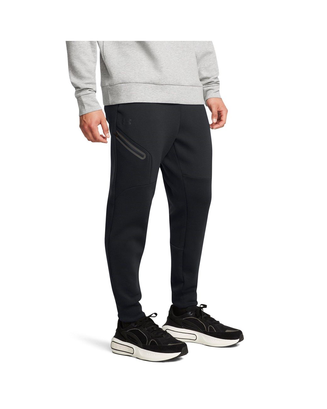 Under Armour Blue Unstoppable Closed Hem Fleece Joggers for men