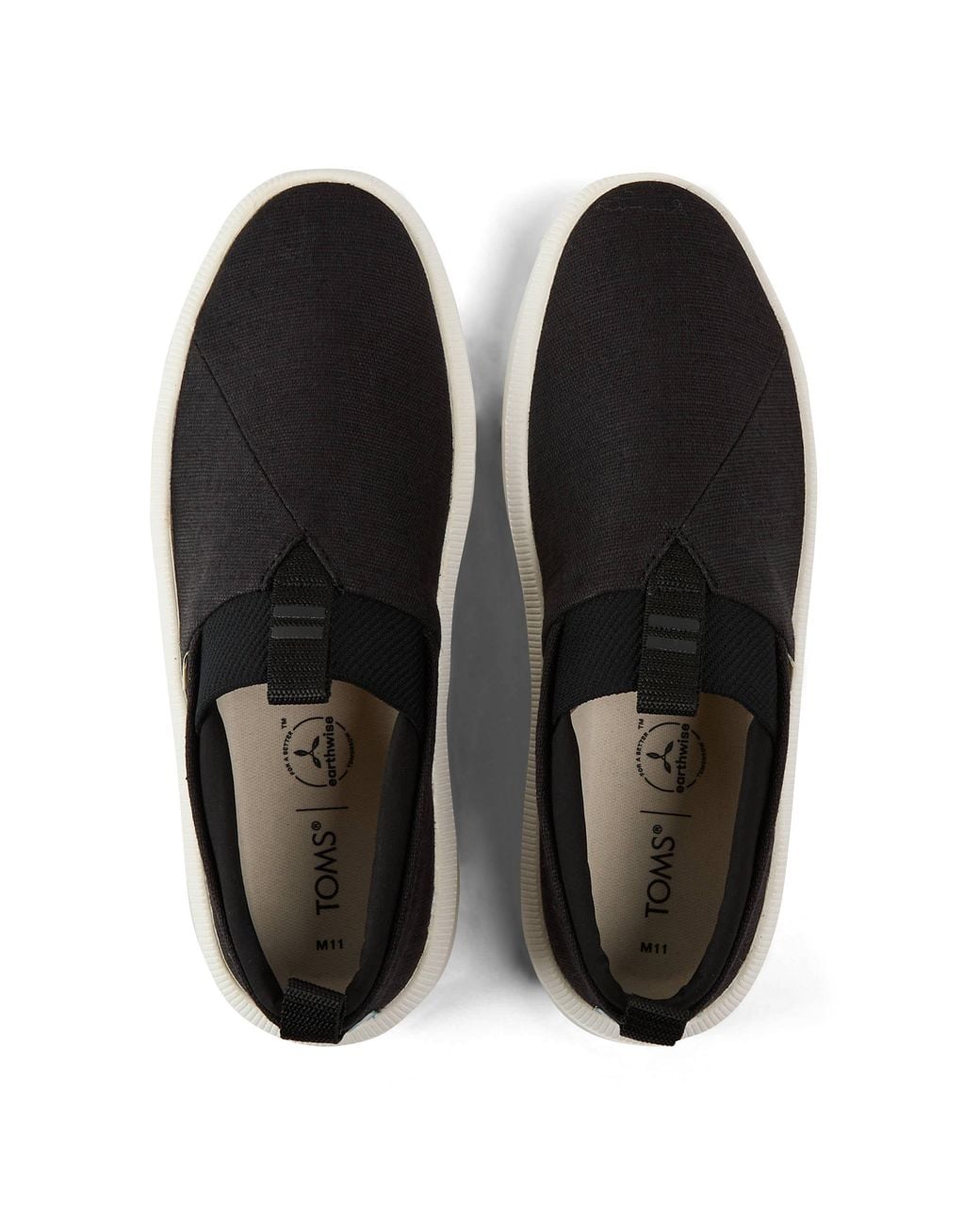 TOMS Black Sneak Ladies for men