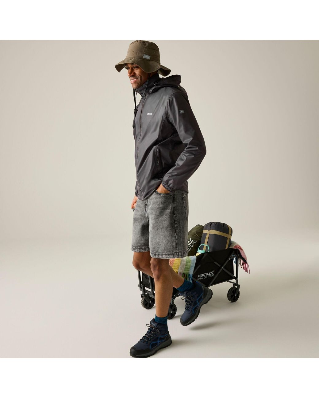 Regatta Blue Lyle Iv Waterproof Jacket for men