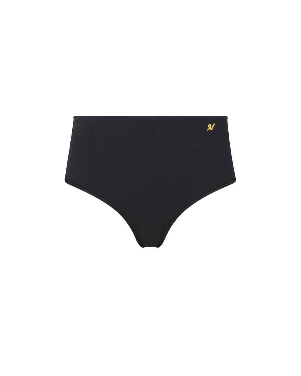 Nudea Black The High Waist Brief Second Skin Stretch