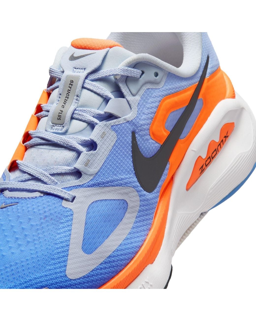 Nike Blue Structure Plus Road Running Shoes for men