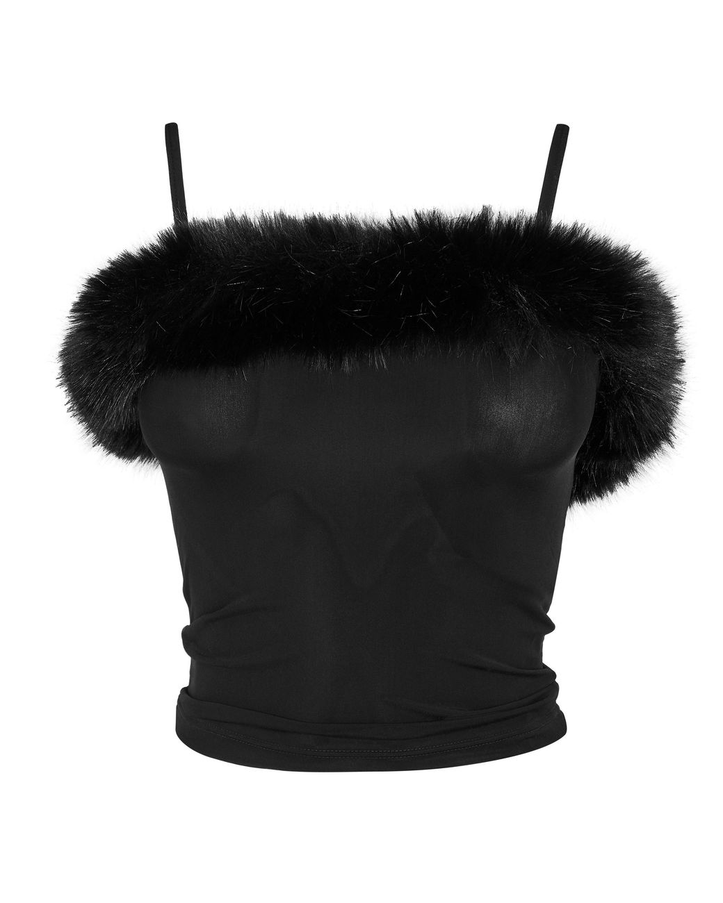 Balenciaga Black Bal Strap Cami Top