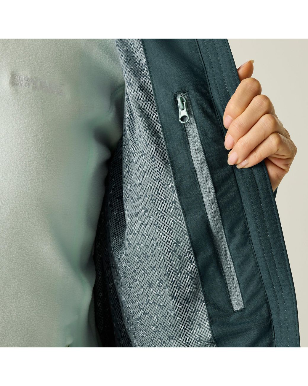 Regatta Blue Hamara Waterproof Jacket
