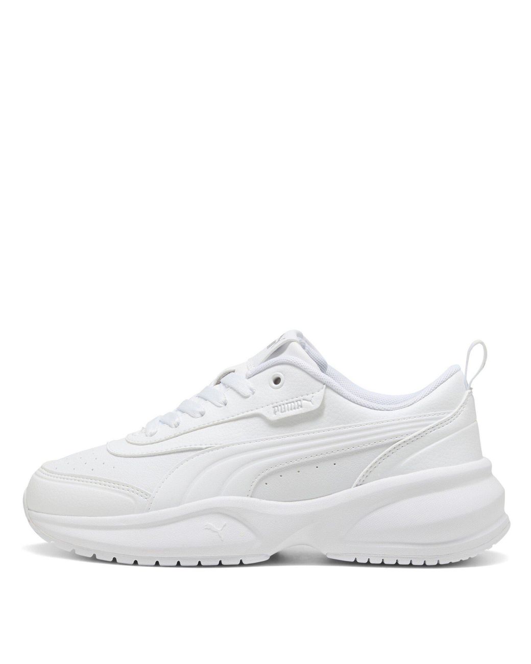 PUMA White Cilia 2.0 Low-Top Trainers