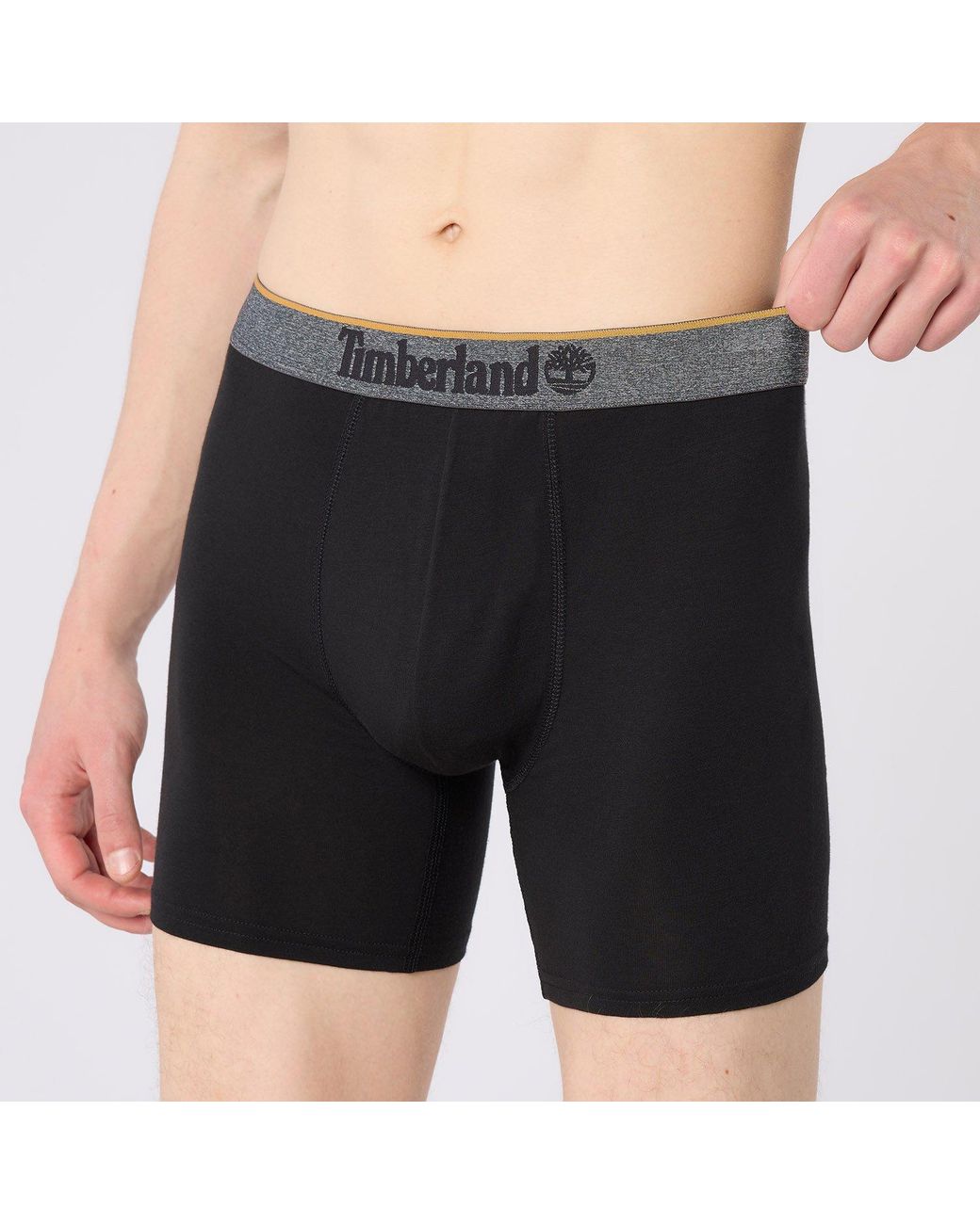 Timberland Black 3 Pack Trunks for men