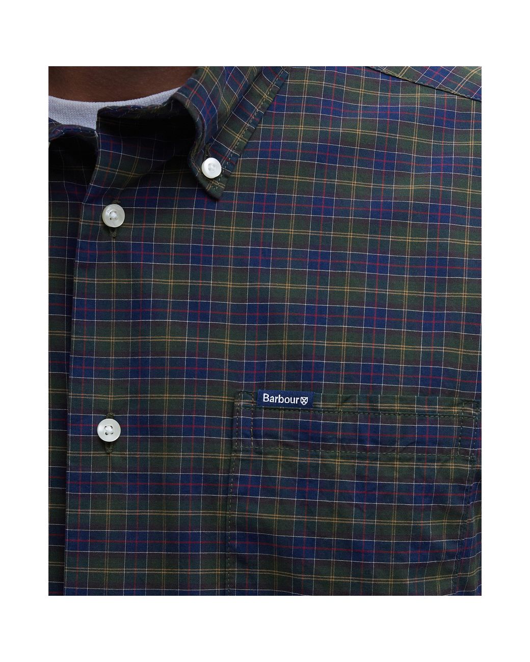 Barbour Black Lomond Tailored Shirt for men