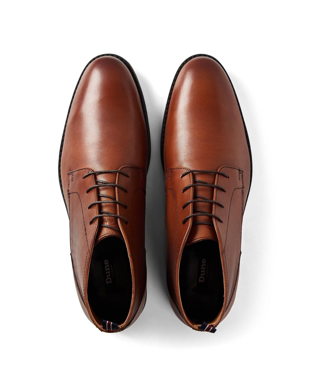 Dune Brown Chukka Boots for men