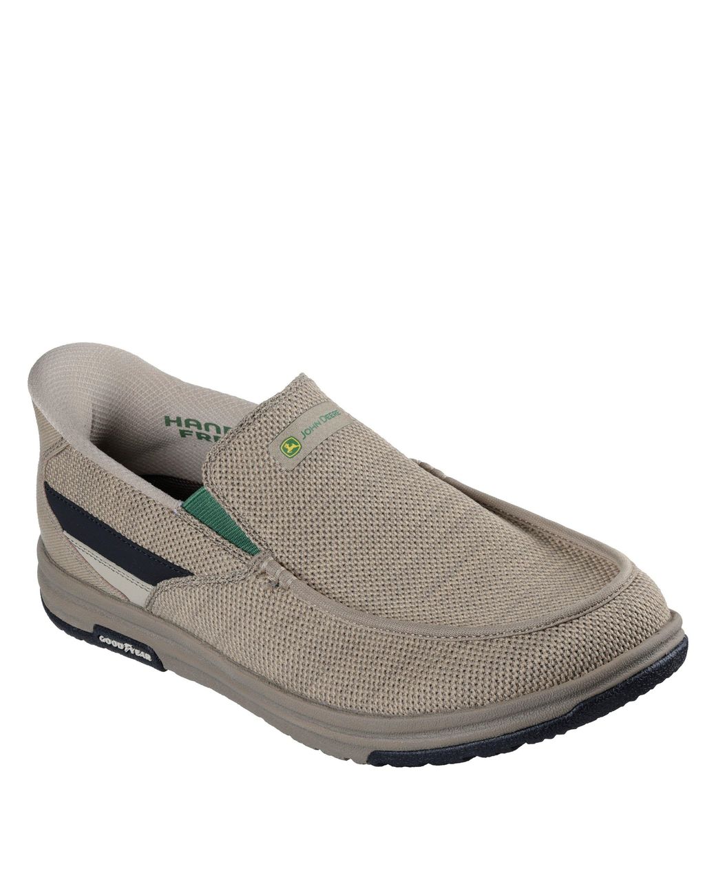 Skechers Gray Moc Toe Formal Shoes for men