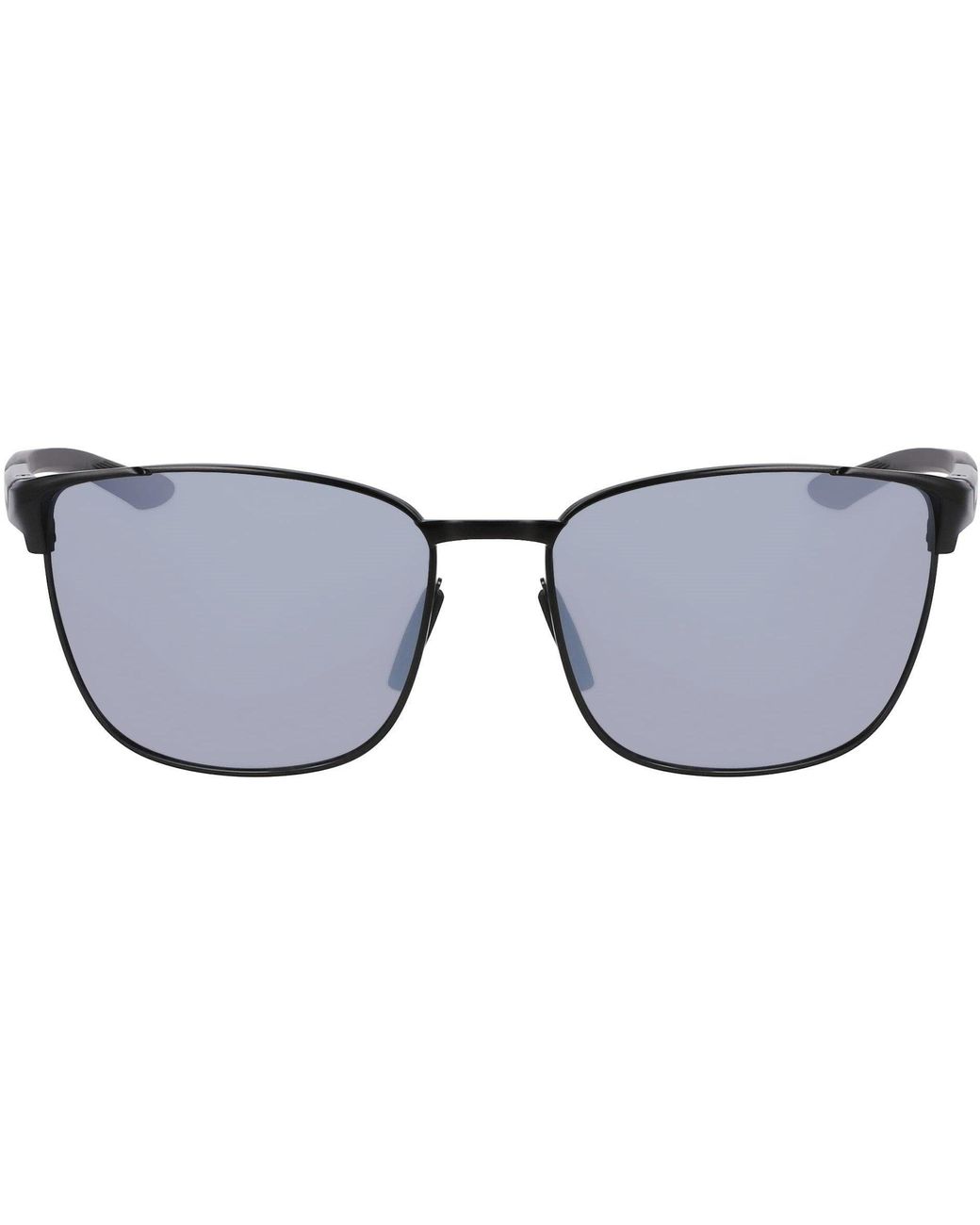 Nike Blue Metal Fusion Square Sunglasses