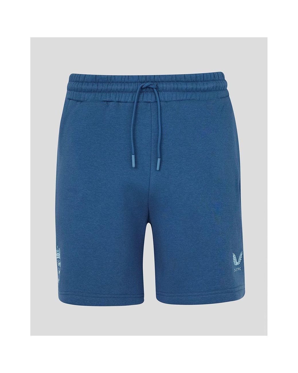 Castore Blue 26/27 England Cricket Performance Shorts for men
