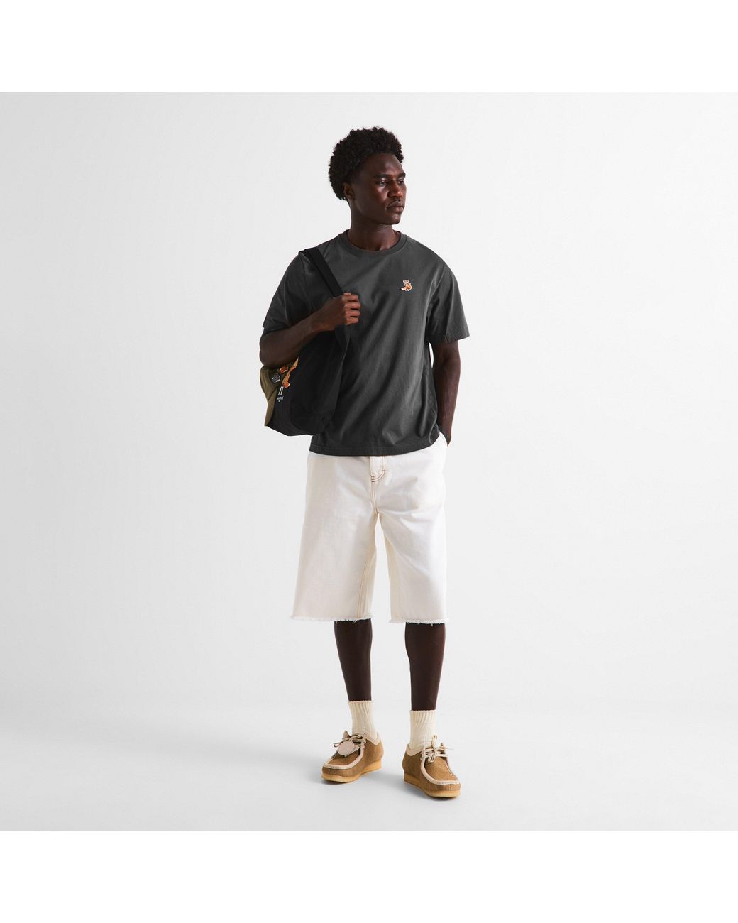 Maison Kitsuné Black Dream Fox Tee T-Shirt for men