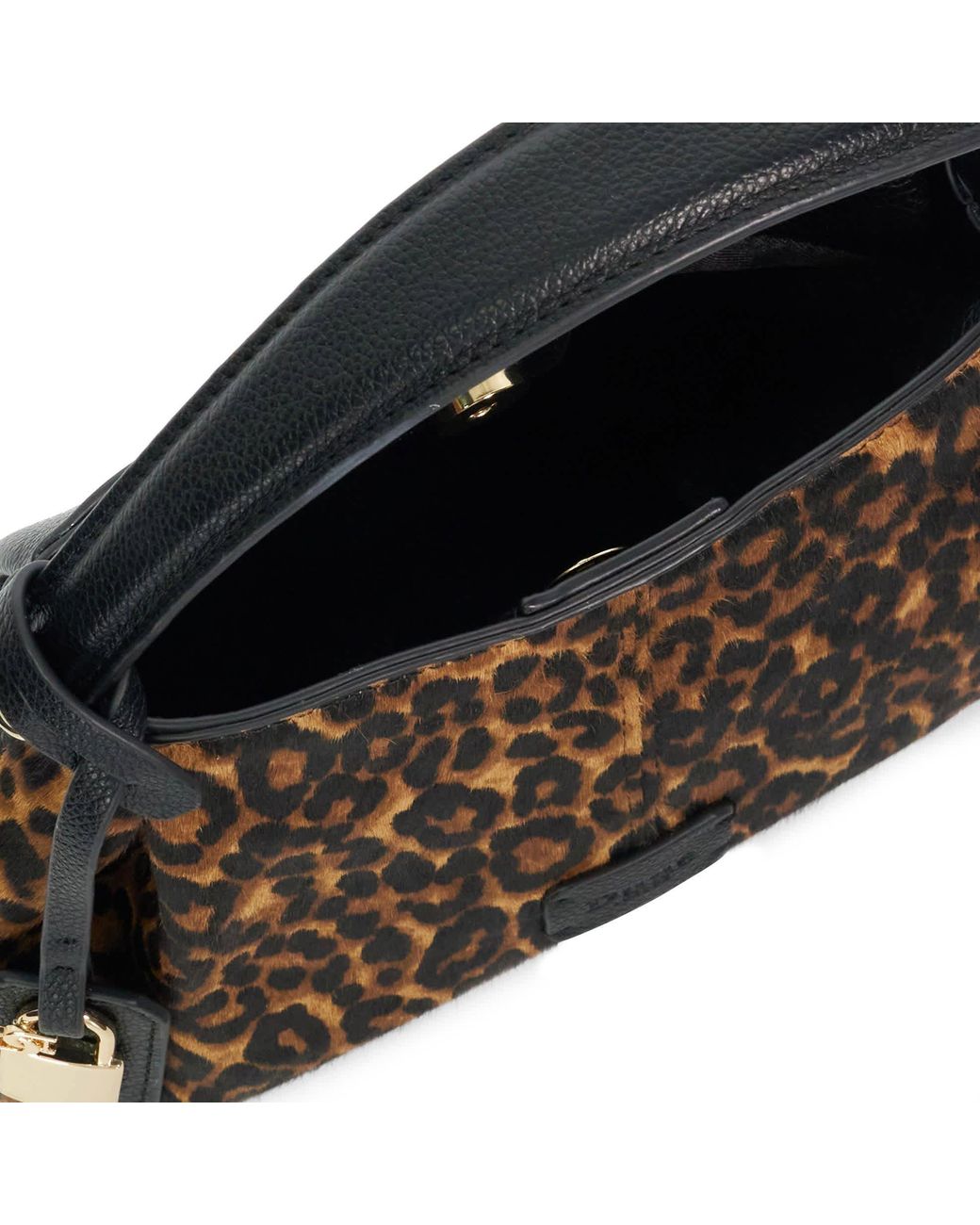 Dune Black Decades Leather Top-Handle Bag