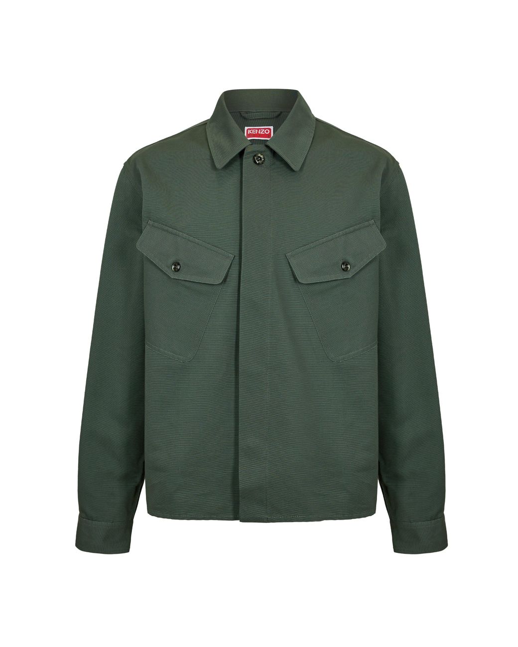 KENZO Green Overshirt for men