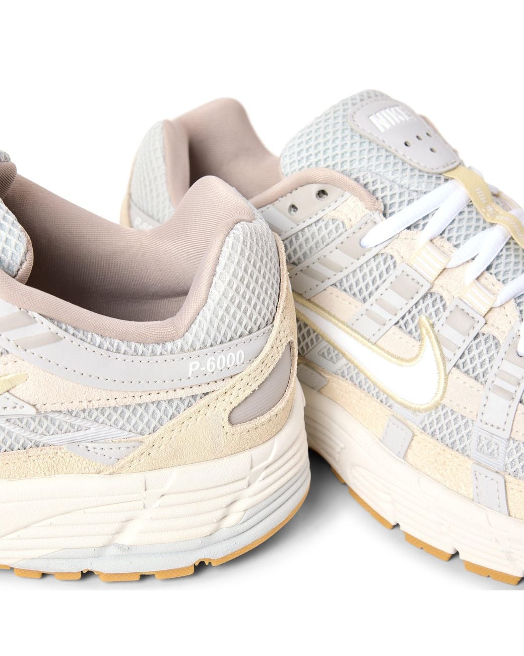Nike White P-6000 Shoes