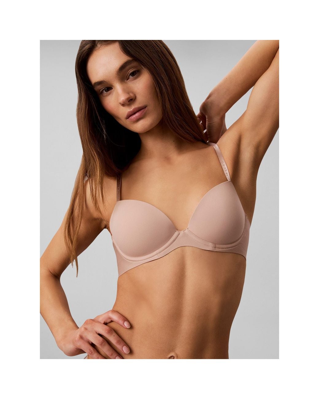 Calvin Klein Pink Perfectly Fit Custom Push-Up Bra