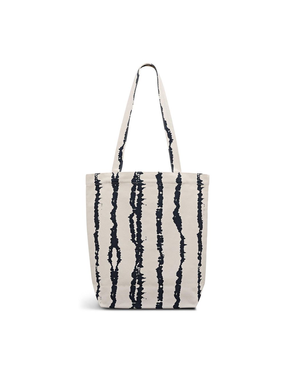 Radley Black Tie Dye Stripe Medium Open Top Tote