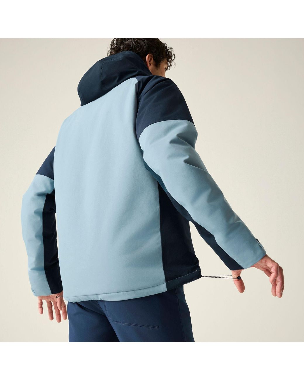Regatta Blue Highton Stretch Padded Waterproof Jacket for men