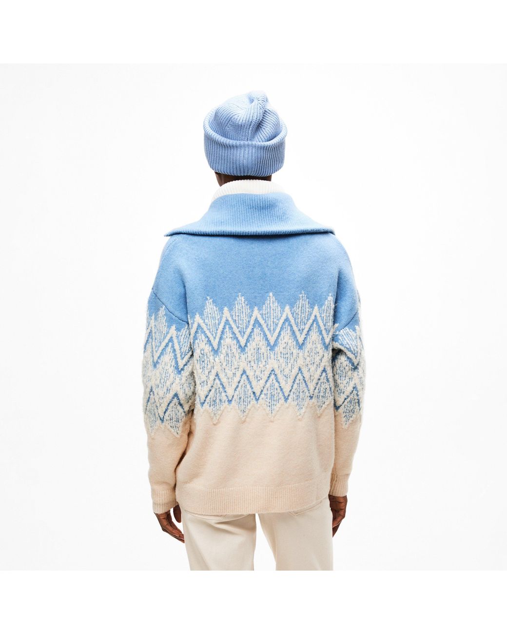 Varley Blue Hedda Sweater