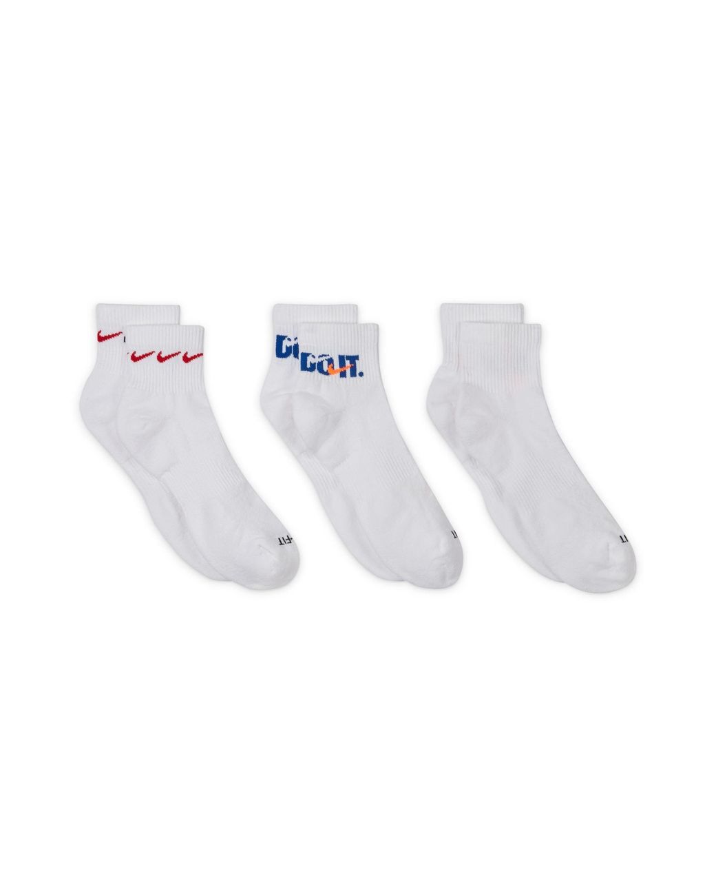 Nike White Everyday Plus Trainer Socks for men