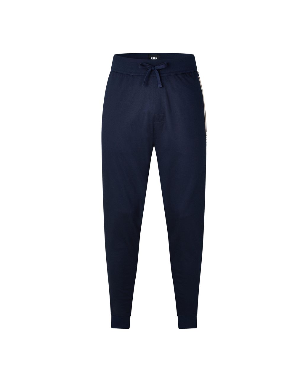 Boss Blue Authentic Cotton Joggers for men