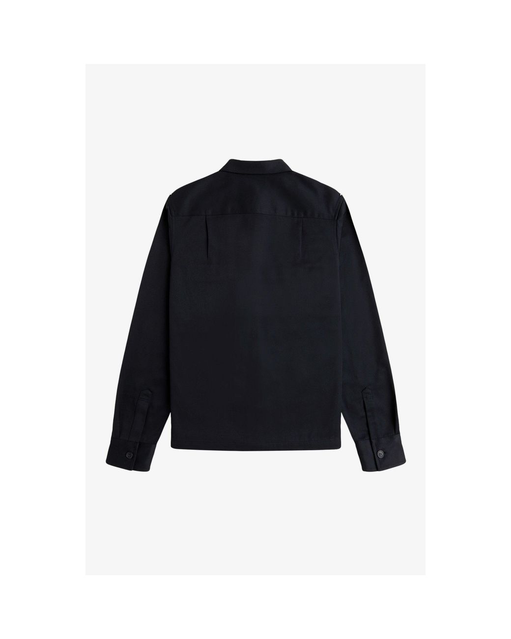 Fred Perry Blue Overshirt for men