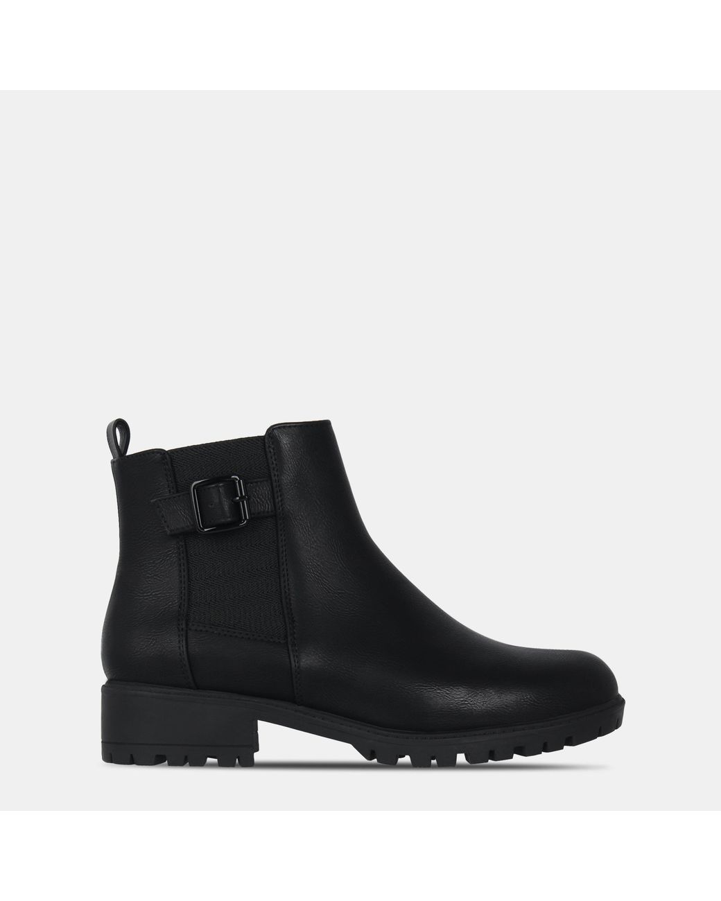 Miso Black Cojito Ankle Boots Ladies