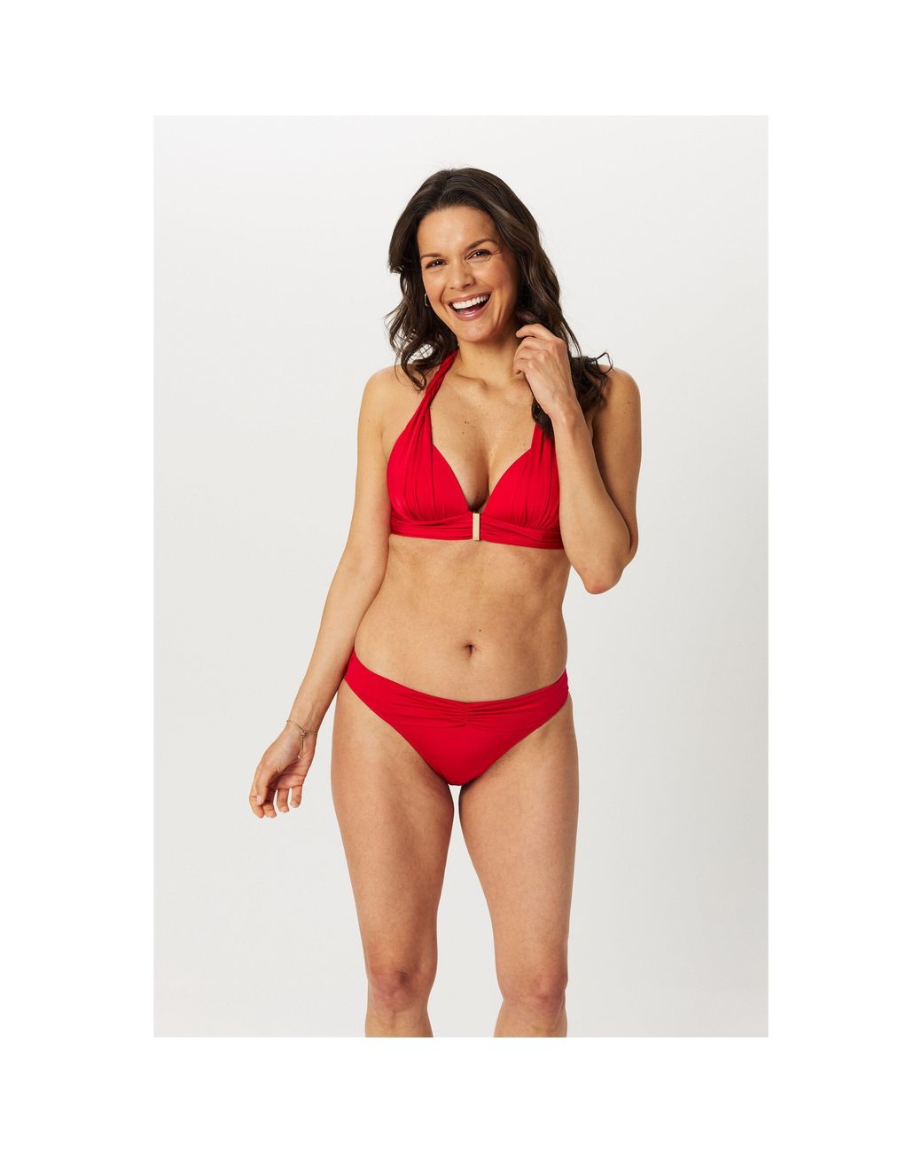 Biba Red Icon Venetian Bikini Briefs