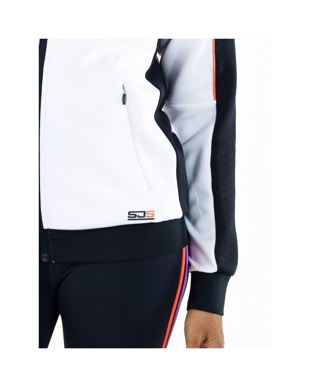 Sjeng Sports Black Feya Performance Training Jacket