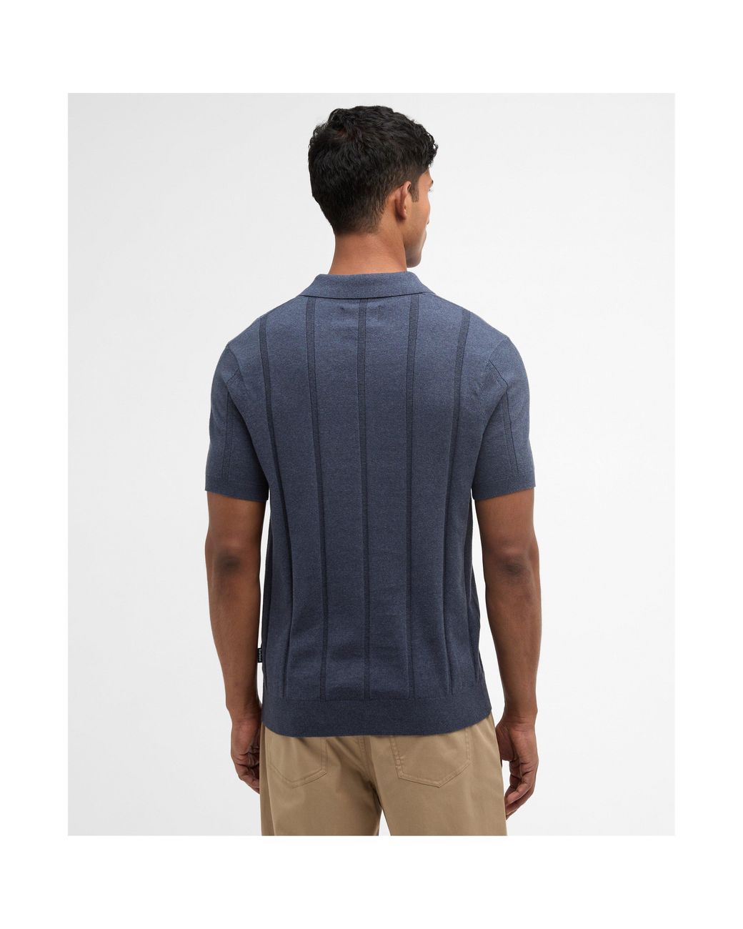 Barbour Blue Wellburn Polo for men