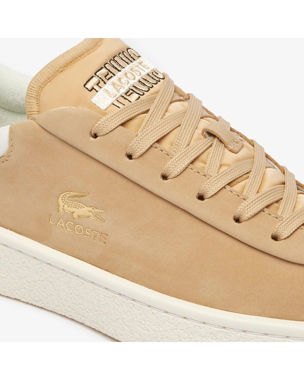 Lacoste Natural Baseshot Premium Trainers