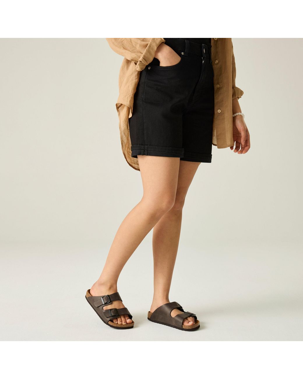 Regatta Black Mia Flat Sandals