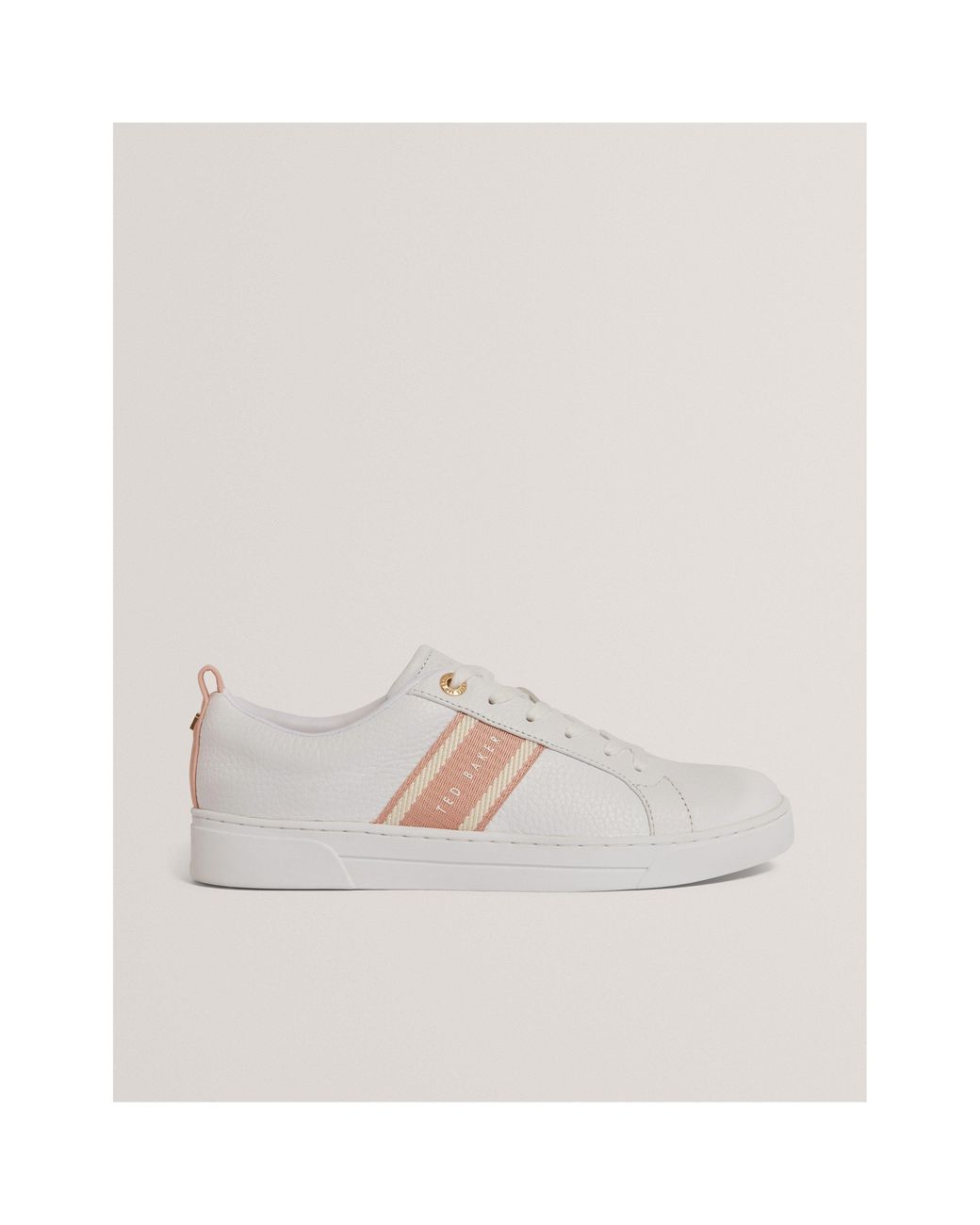 Ted Baker White Low-Top Trainers