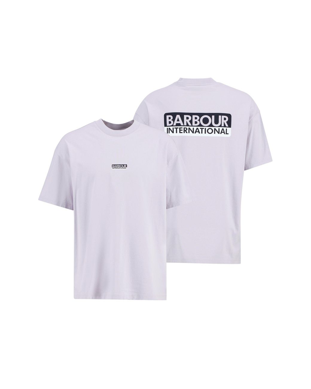 Barbour Purple T-Shirt for men