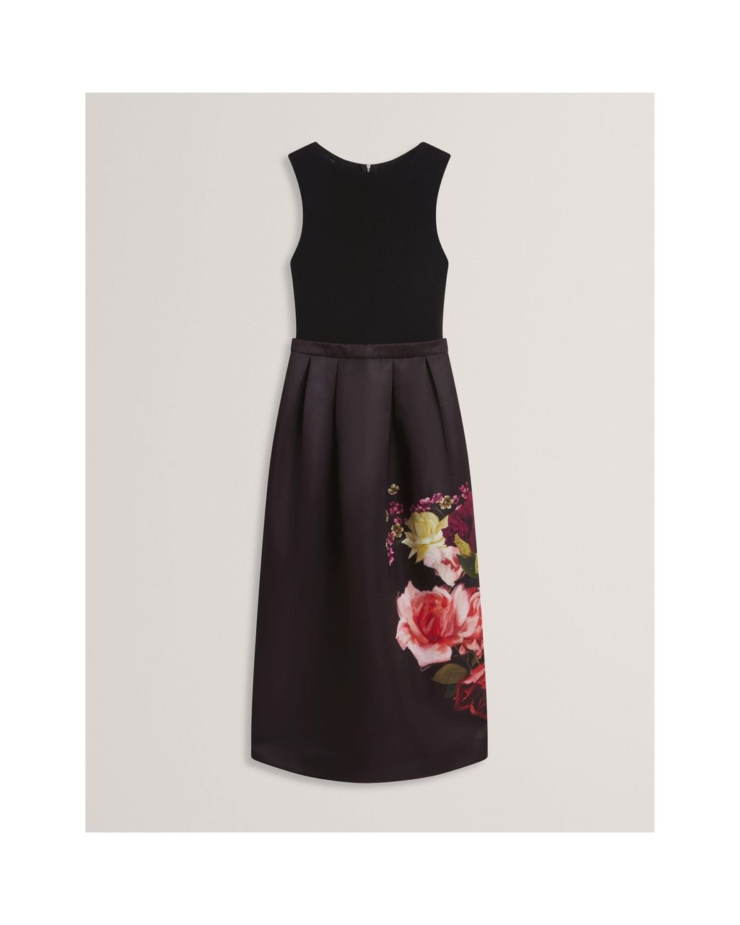 Ted Baker Black Ted Tulip Prnt Dress Ld71