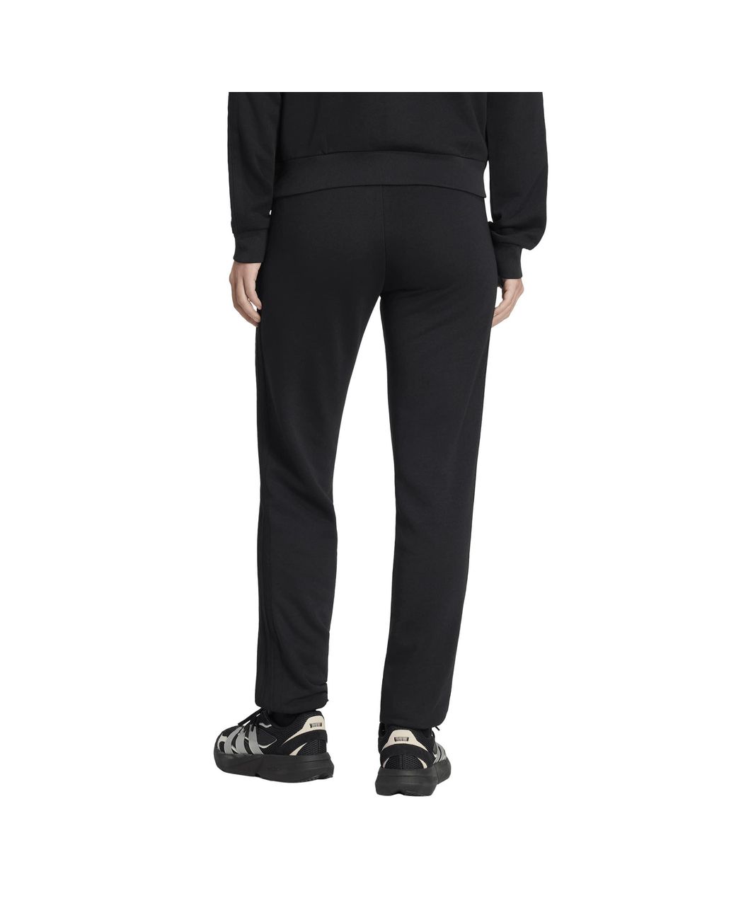 Adidas Black Closed Hem Fleece Joggers