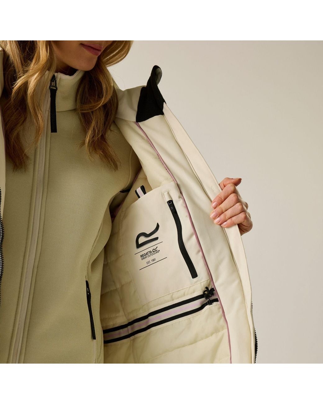 Regatta Natural Marron Waterproof Jacket