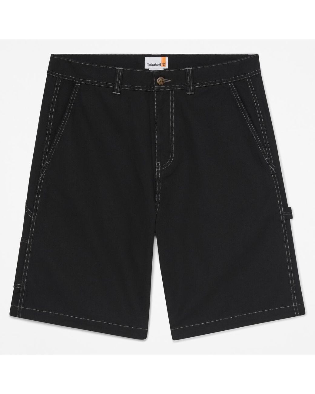 Timberland Black Denim Shorts for men