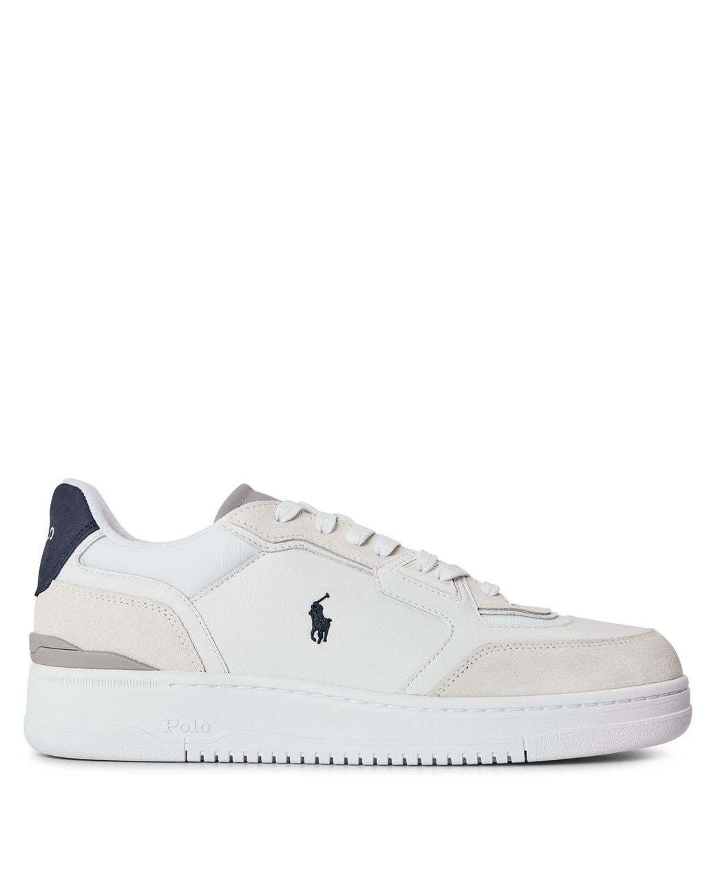 Polo Ralph Lauren White Court Trainers for men