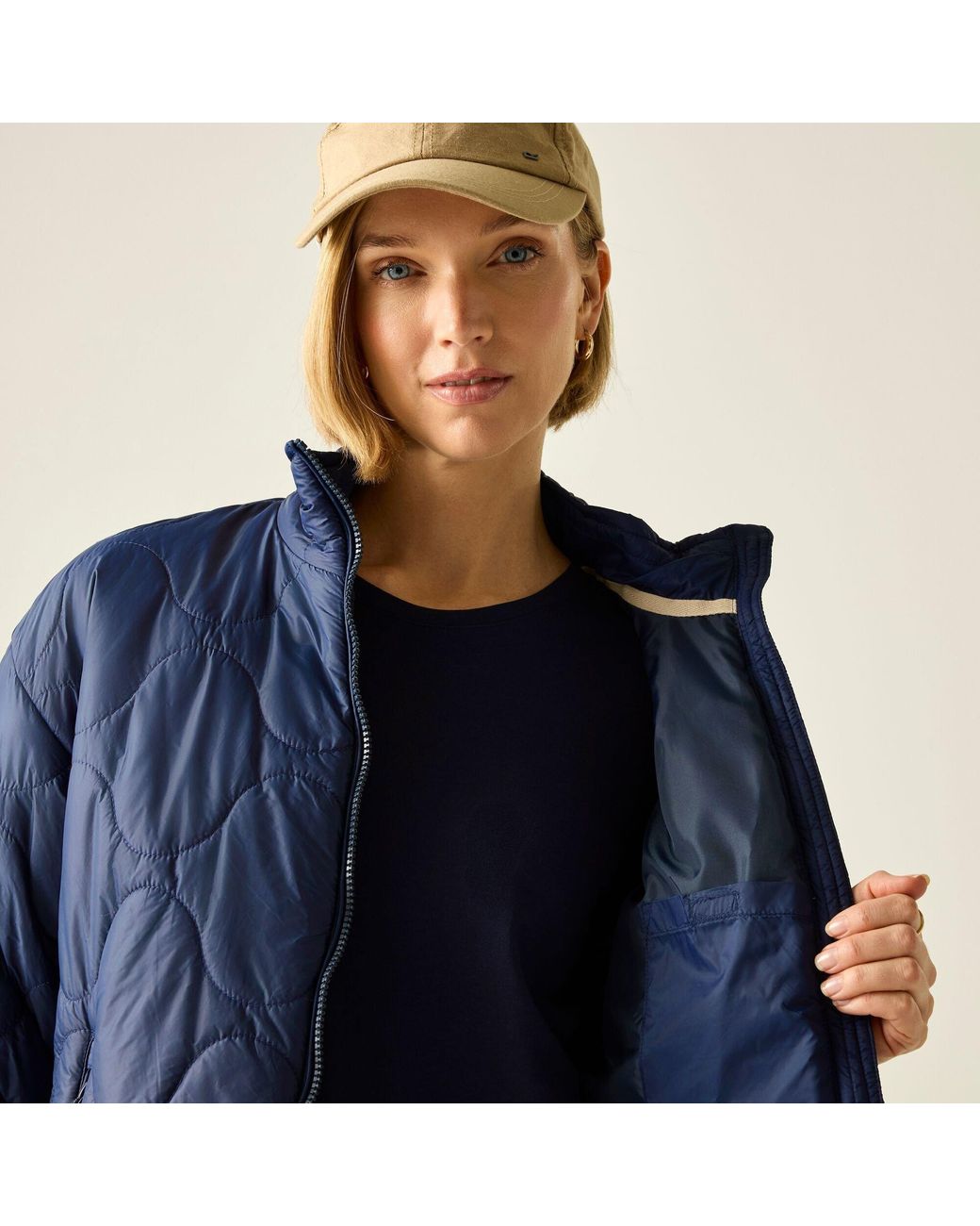 Regatta Blue Carlotte Water-Repellent Jacket
