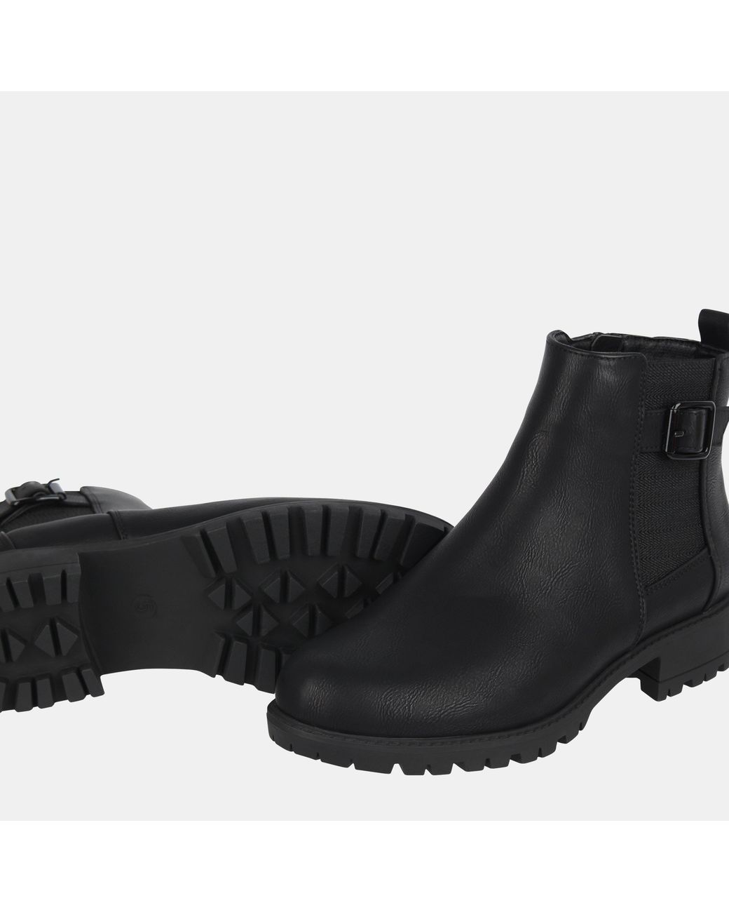 Miso Black Cojito Ankle Boots Ladies