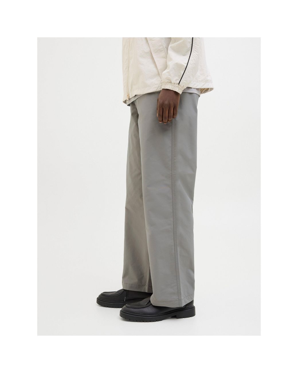 Jack & Jones Gray Owen Chino Trousers for men