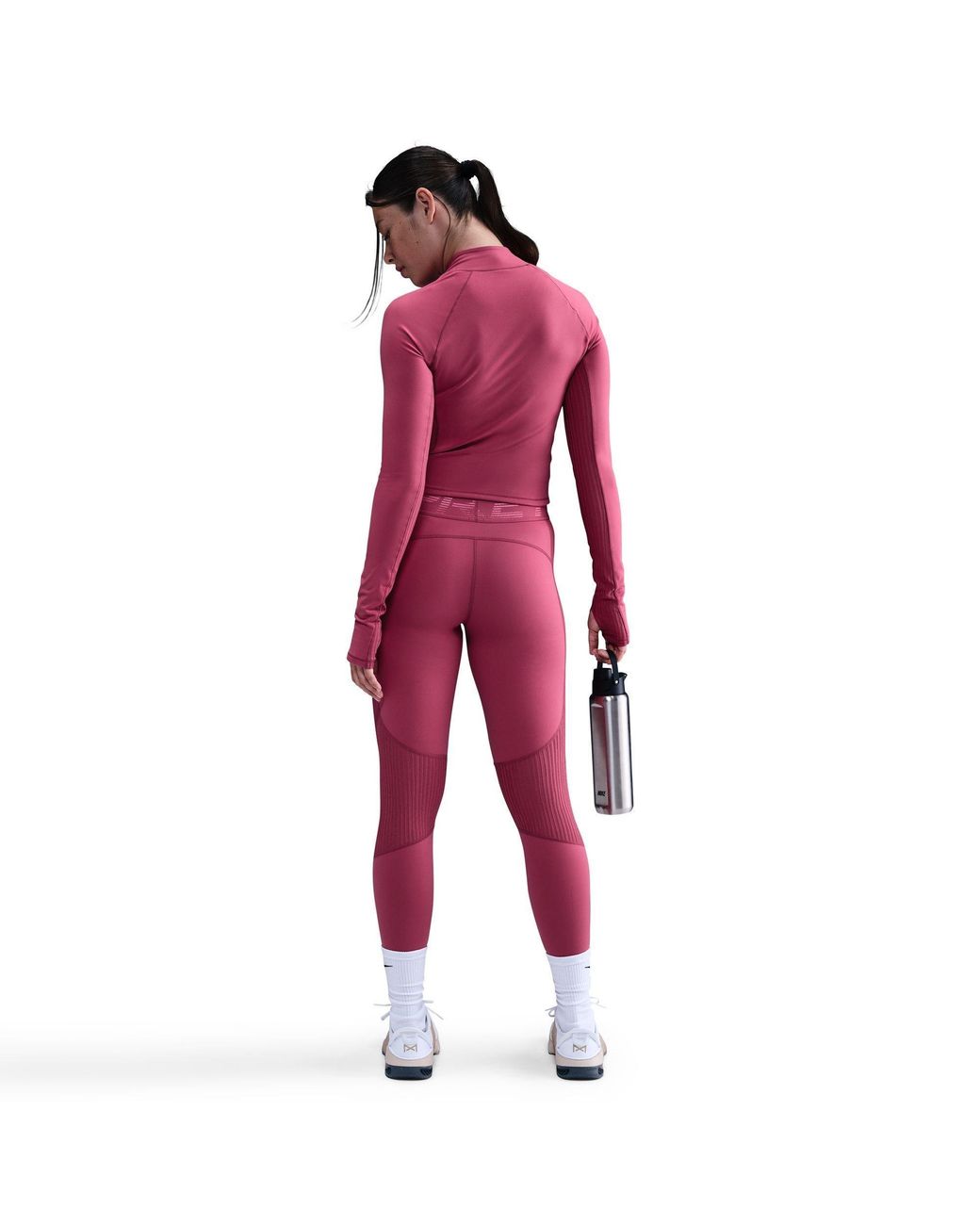 Nike Red Performance Gym Legging